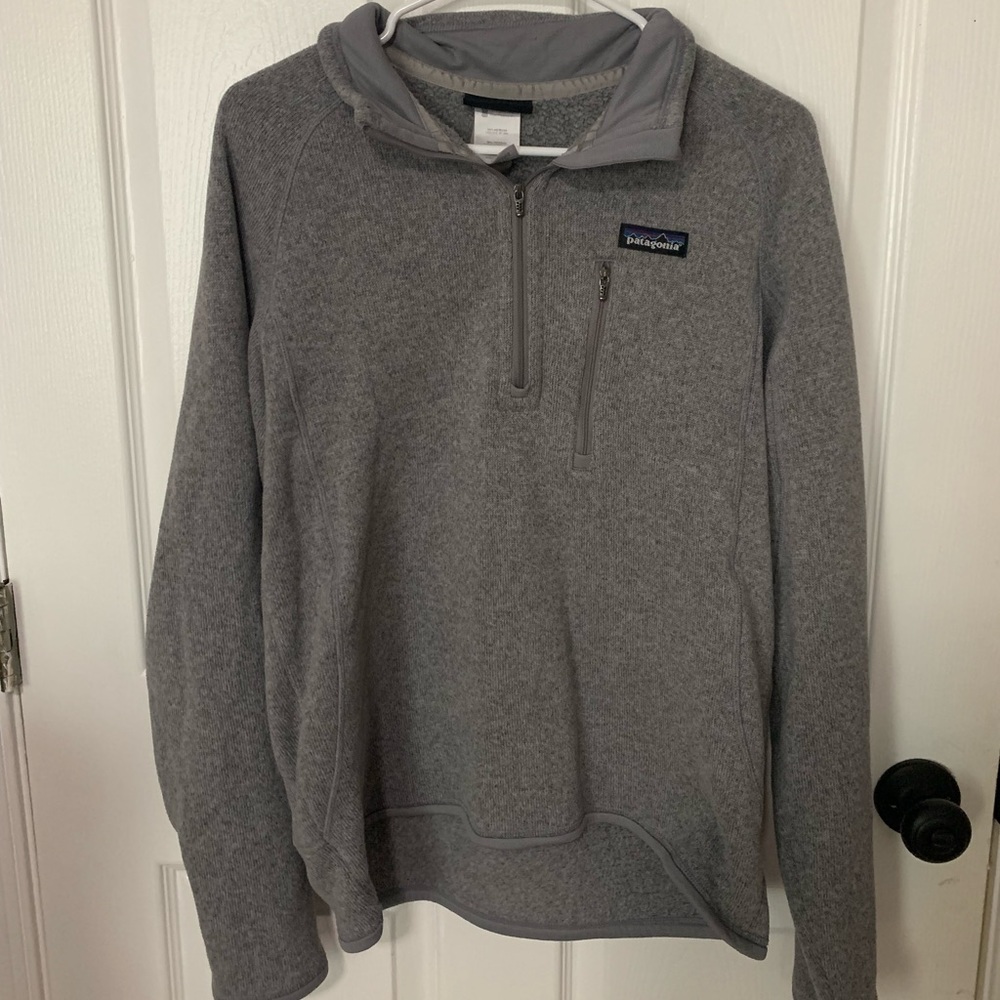 Warm Men’s Patagonia fleece, grey